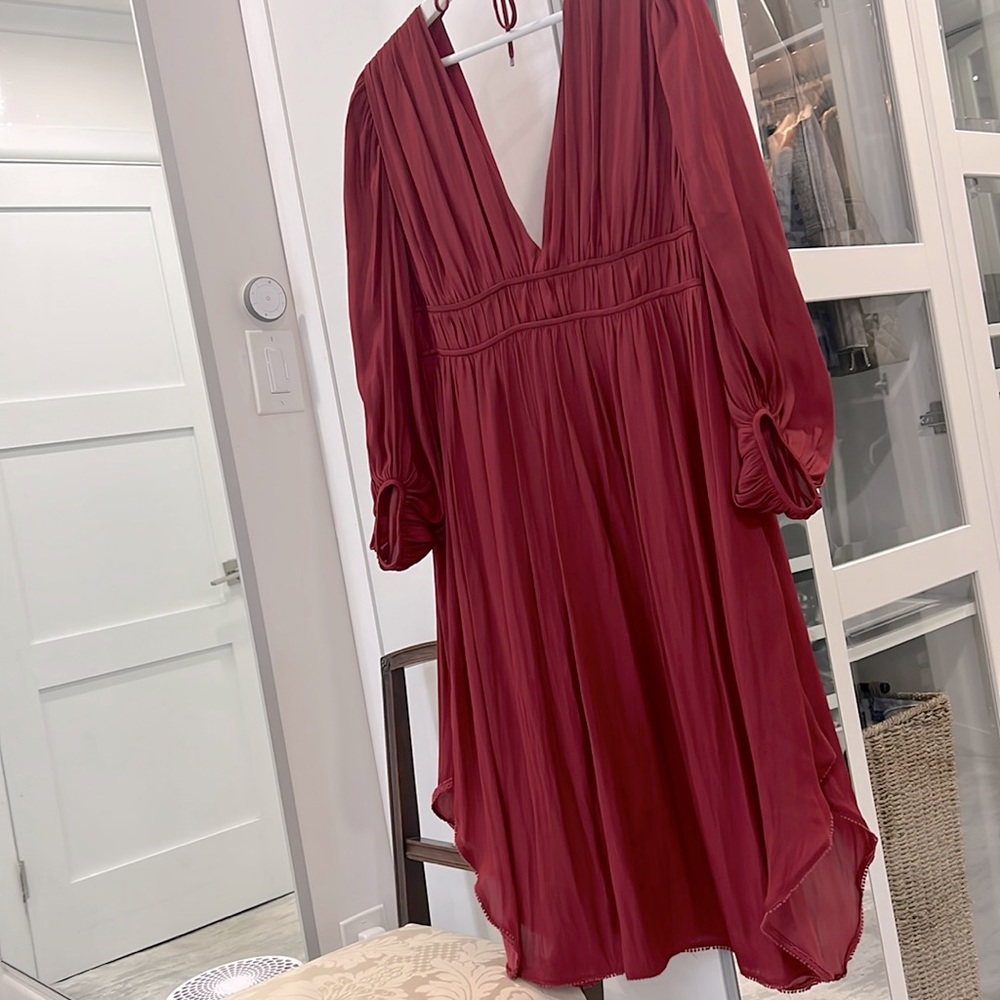 Halston Heritage Red dress